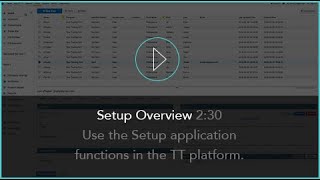 Setup Overview 