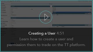 Creating a User 